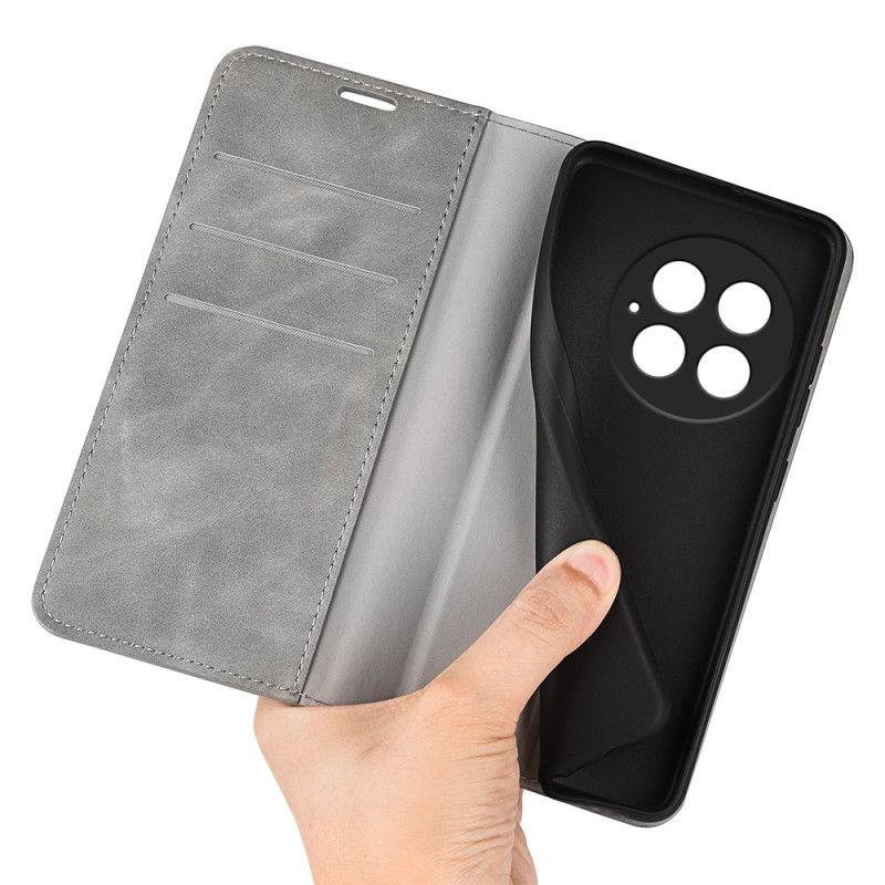 Folio Deksel Lær Oneplus 13 Mobildeksel Klassisk