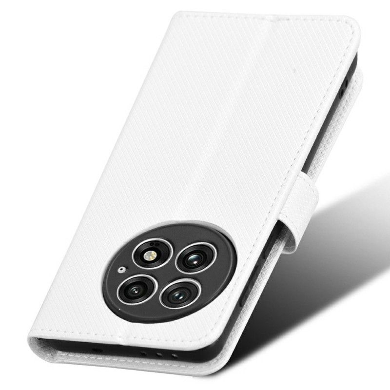 Folio Deksel Oneplus 13 Diamanttekstur