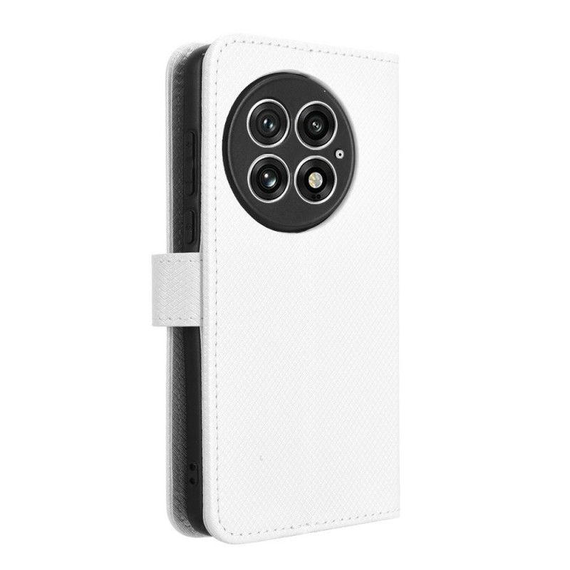 Folio Deksel Oneplus 13 Diamanttekstur