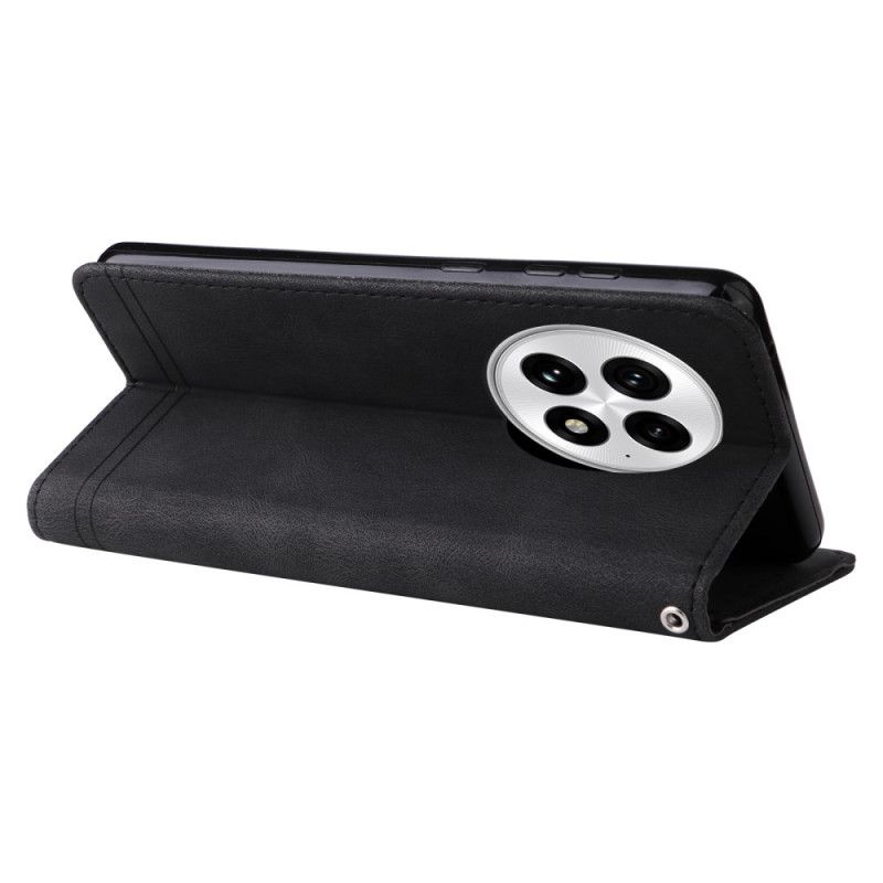 Folio Deksel Oneplus 13 Skin Touch Med Stropp Beskyttelse Deksel