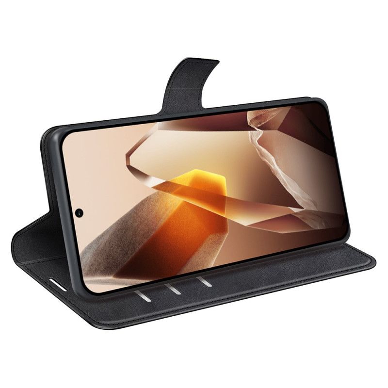 Lærdeksel Folio Deksel Oneplus 13 Skinnstil