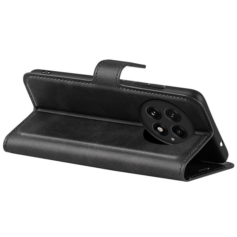 Lærdeksel Folio Deksel Oneplus 13 Skinnstil