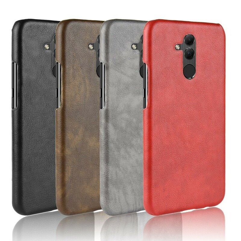 Deksel Til Huawei Mate 20 Lite Litchi Skinneffekt