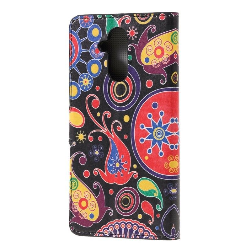 Folio Deksel Til Huawei Mate 20 Lite Galaxy Design