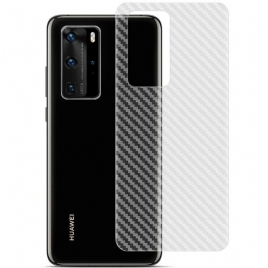 Bakfilm For Huawei P40 Carbon Style Imak