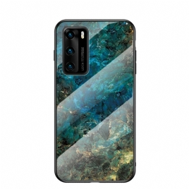 Deksel Til Huawei P40 Premium Farger Herdet Glass