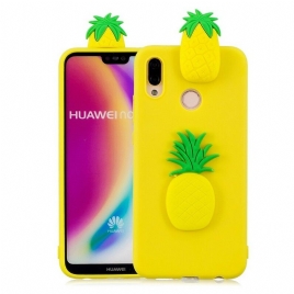 Deksel Til Huawei P20 Lite 3d Ananas