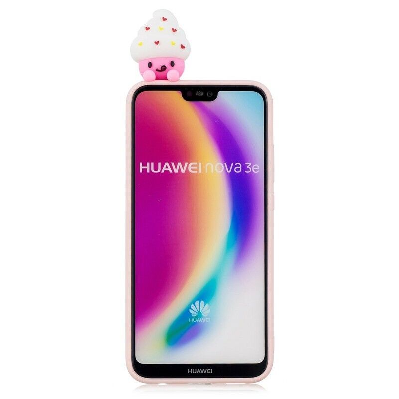 Deksel Til Huawei P20 Lite 3d Morsom Iskrem