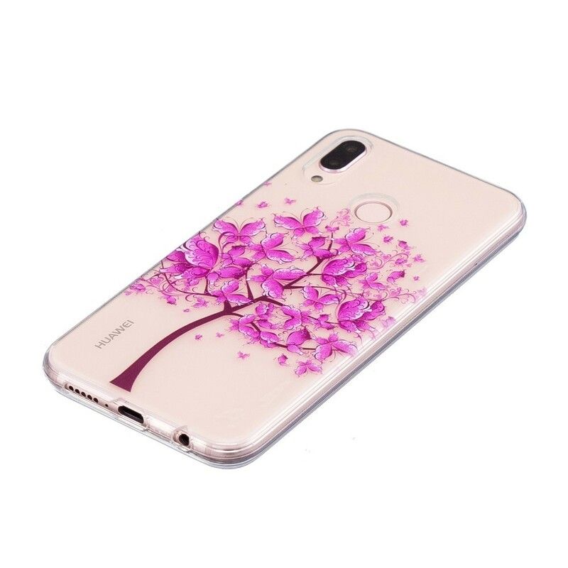 Deksel Til Huawei P20 Lite Transparent Crazy Tree