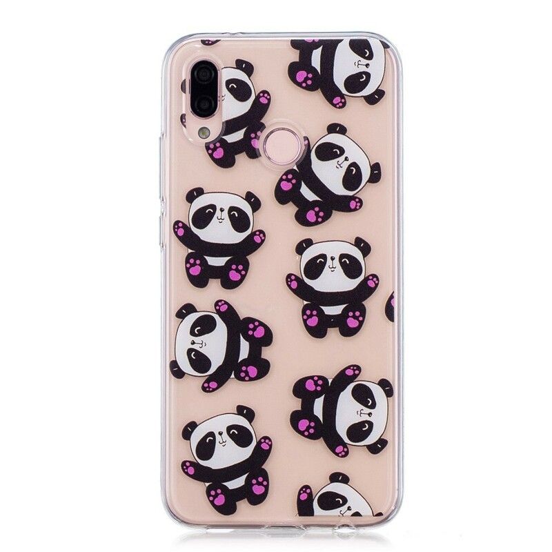 Deksel Til Huawei P20 Lite Transparente Pandaer Har Det Gøy