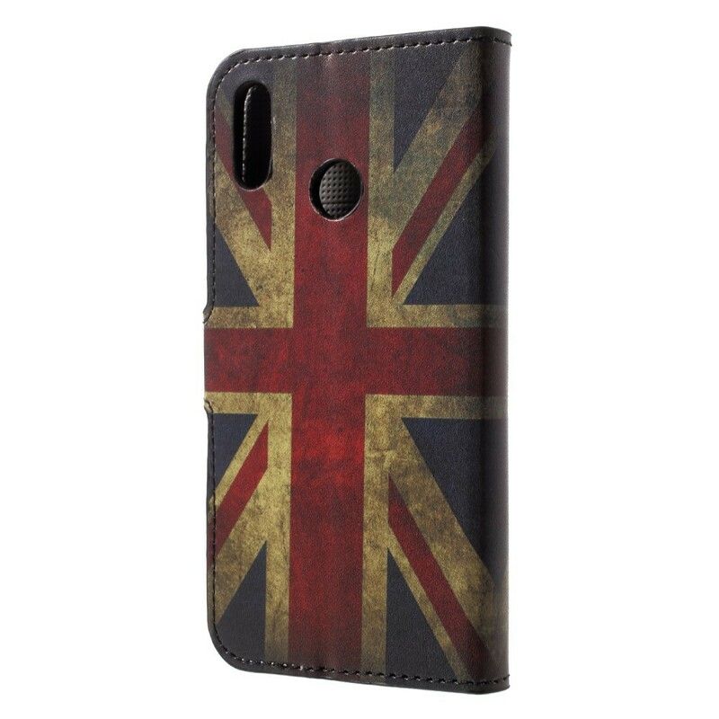 Folio Deksel Til Huawei P20 Lite Englands Flagg