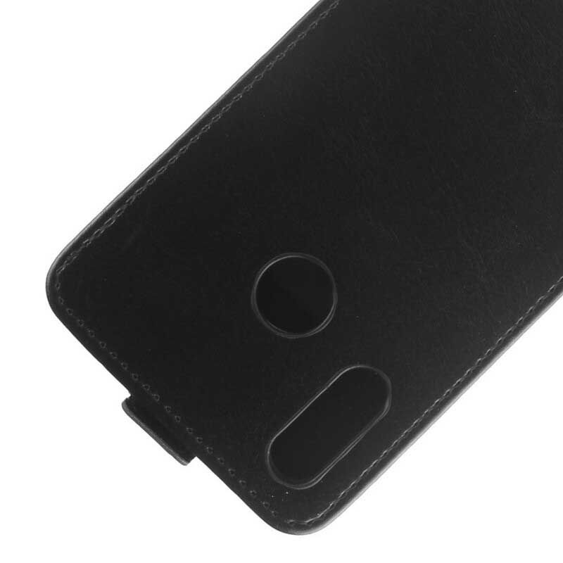 Folio Deksel Til Huawei P20 Lite Lærdeksel Sammenleggbar