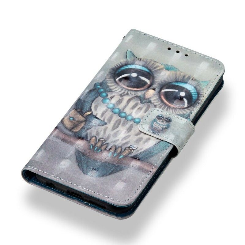 Folio Deksel Til Huawei P20 Lite Miss Owl 3d