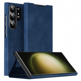 Folio Deksel Samsung Galaxy S24 Ultra 5g Klassisk Finesse