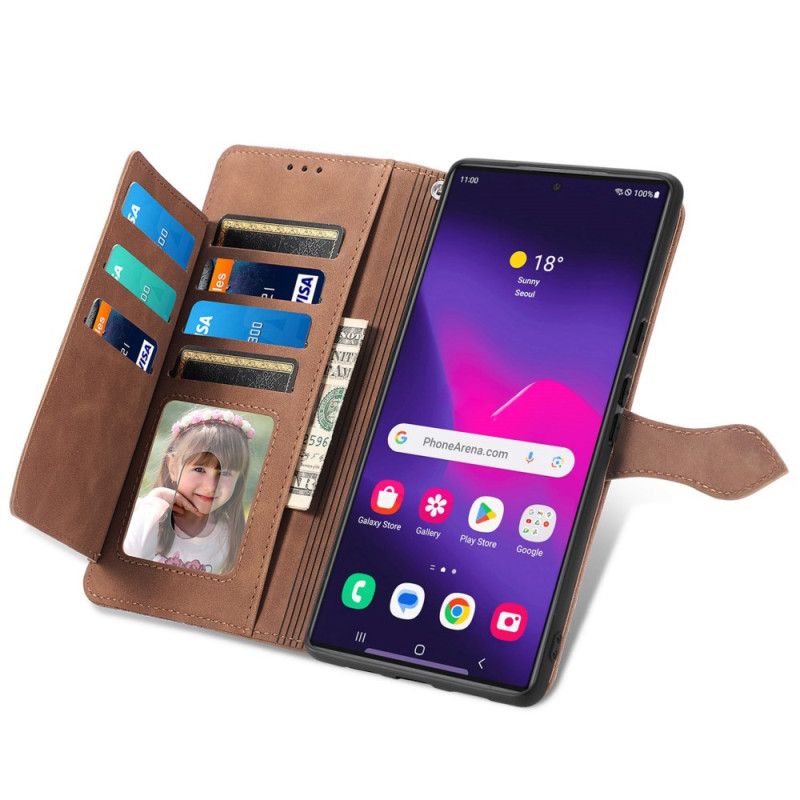 Folio Deksel Til Samsung Galaxy S24 Ultra 5g Diskret Blondereim
