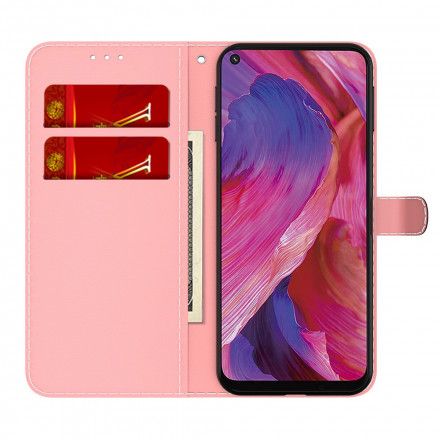Folio Deksel Til Oppo A54 5G / A74 5G Akvarell