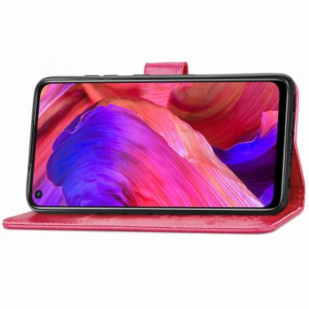 Folio Deksel Til Oppo A54 5G / A74 5G Firkløver