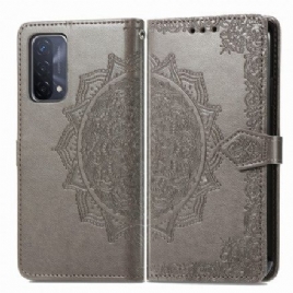 Folio Deksel Til Oppo A54 5G / A74 5G Middelaldermandala