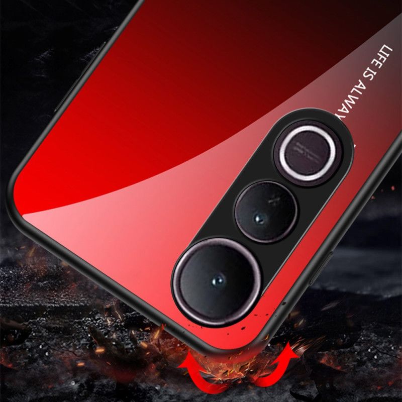 Deksel Vivo V50 Lite 5g Hello Herdet Glass Beskyttelse Deksel