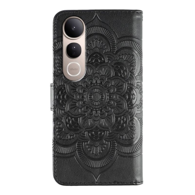 Folio Deksel Til Vivo V50 Lite 5g Mandala-gravering