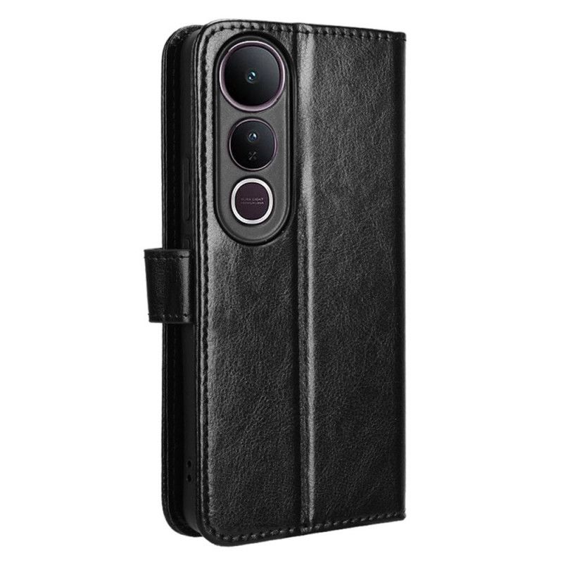 Folio Deksel Til Vivo V50 Lite 5g Prangende Imitasjonsskinn