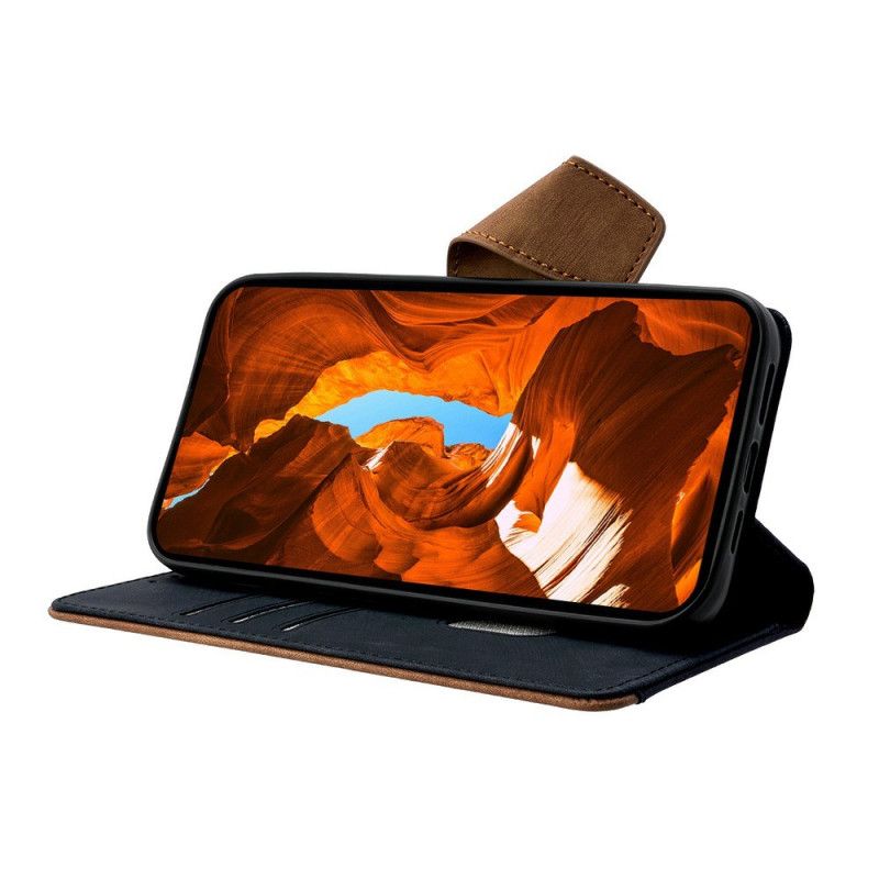 Folio Deksel Vivo V50 Lite 5g Tofarget Rfid-beskyttelse Beskyttelse Deksel