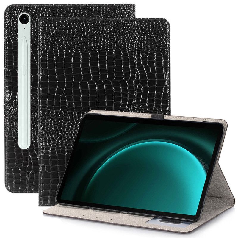 Etui Til Samsung Galaxy Tab S9 Fe Krokodillestil