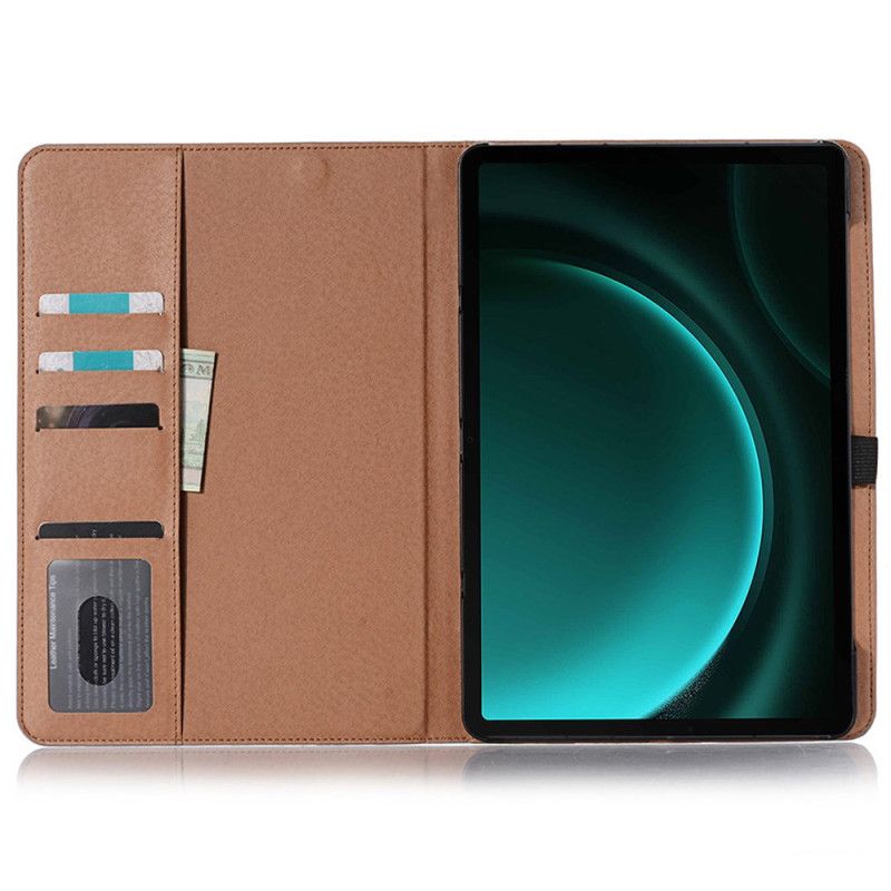 Etui Til Samsung Galaxy Tab S9 Fe Krysstekstur