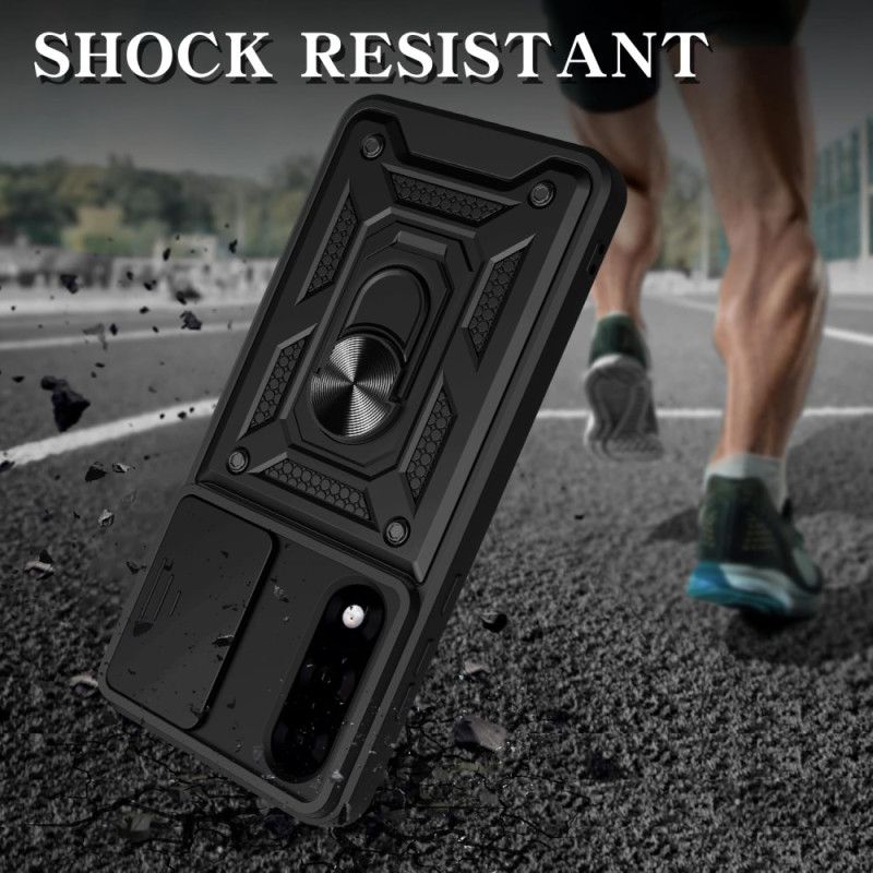 Deksel Oneplus Nord 5 Skyvedeksel Og Stativ For Kamera Beskyttelse Deksel