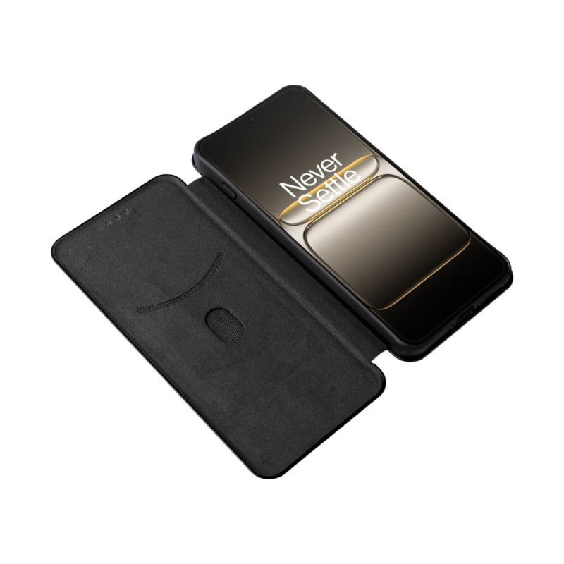 Folio Deksel Oneplus Nord 5 Karbonfiber