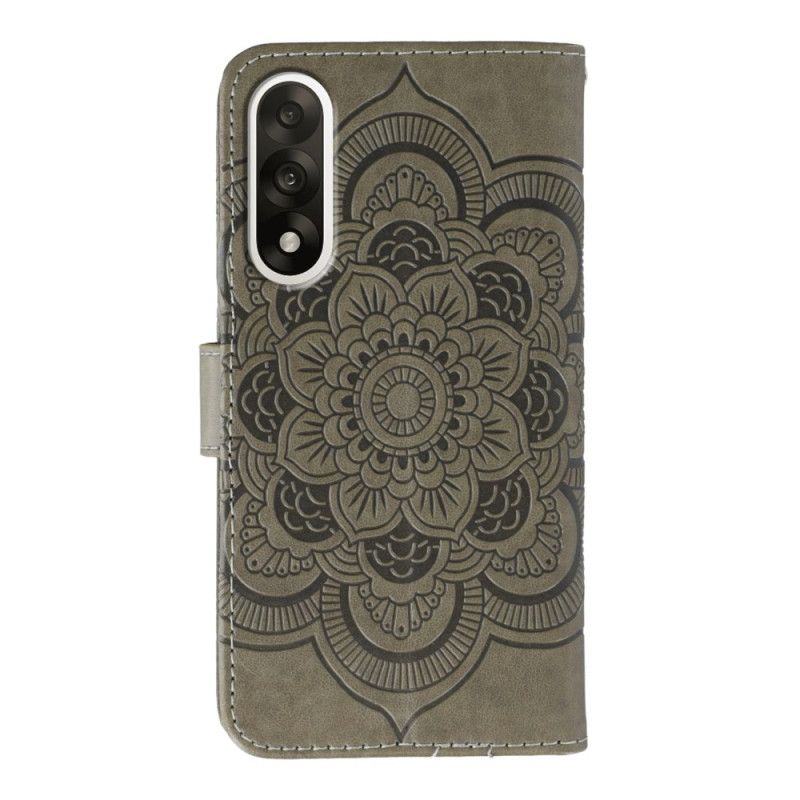 Folio Deksel Oneplus Nord 5 Rhinestone-mandala
