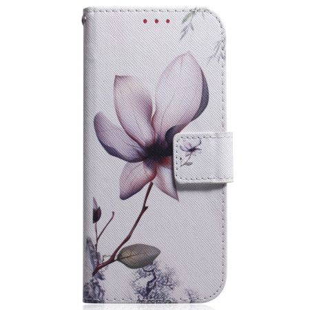 Folio Deksel Oneplus Nord 5 Rosa Blomst