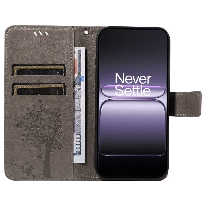 Folio Deksel Til Oneplus Nord 5 Kattetre