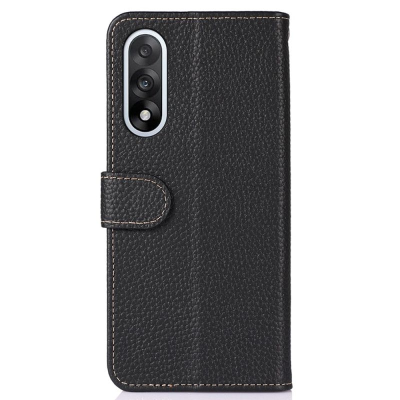 Folio Deksel Til Oneplus Nord 5 Khazneh Teksturert Lær