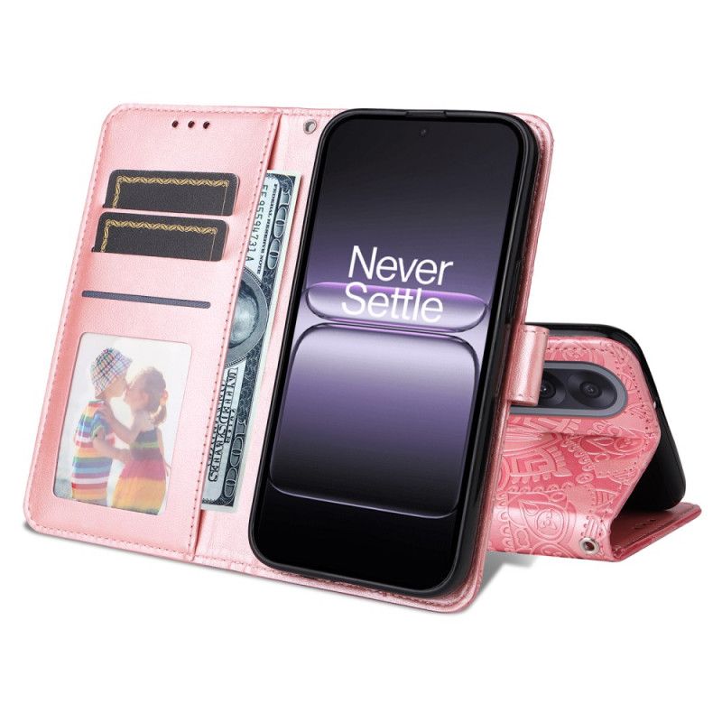 Lærdeksel Folio Deksel Oneplus Nord 5 Mobildeksel Mandala