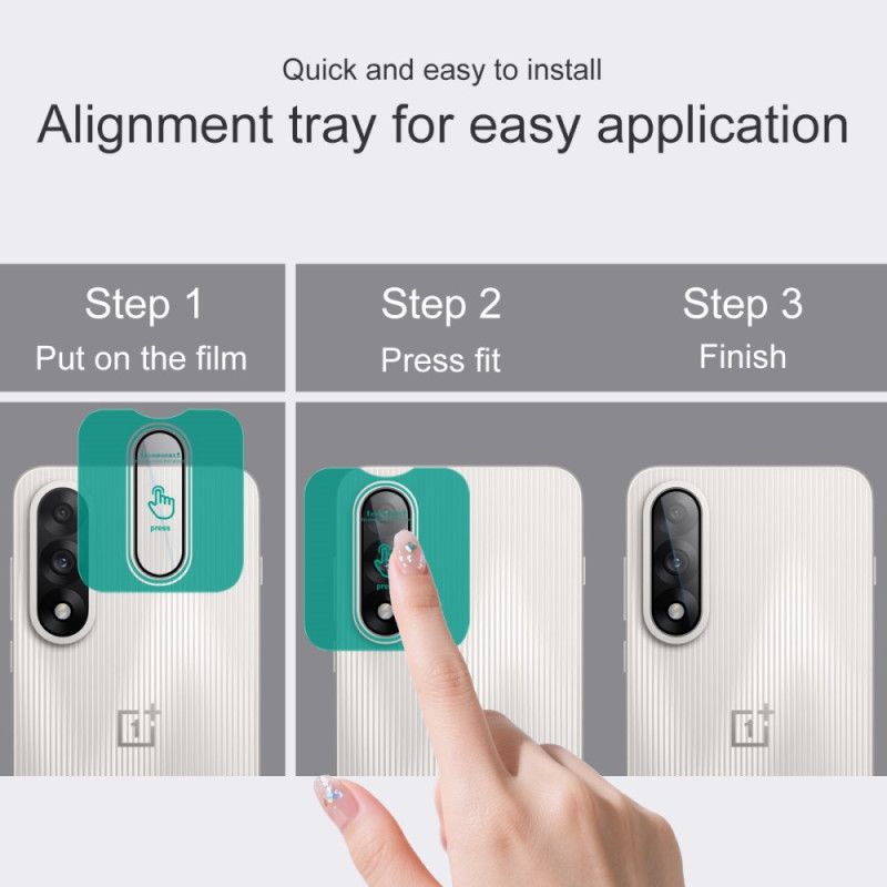Linsebeskytter I Herdet Glass For Oneplus Nord 5 Imak