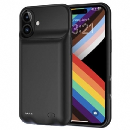 6000 Mah Batterideksel Til iPhone 17. Forsterket Beskyttelse