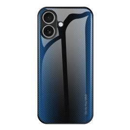 Deksel iPhone 17 Herdet Glass I Karbonfiberdesign