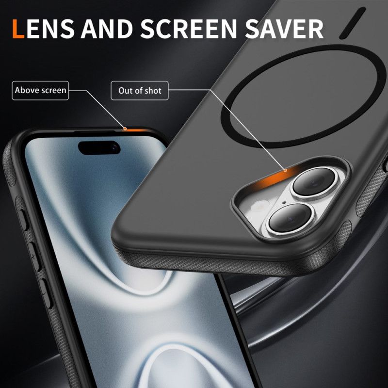 Deksel iPhone 17 Magsafe Kompatibel Med Hybrid Støtsikker