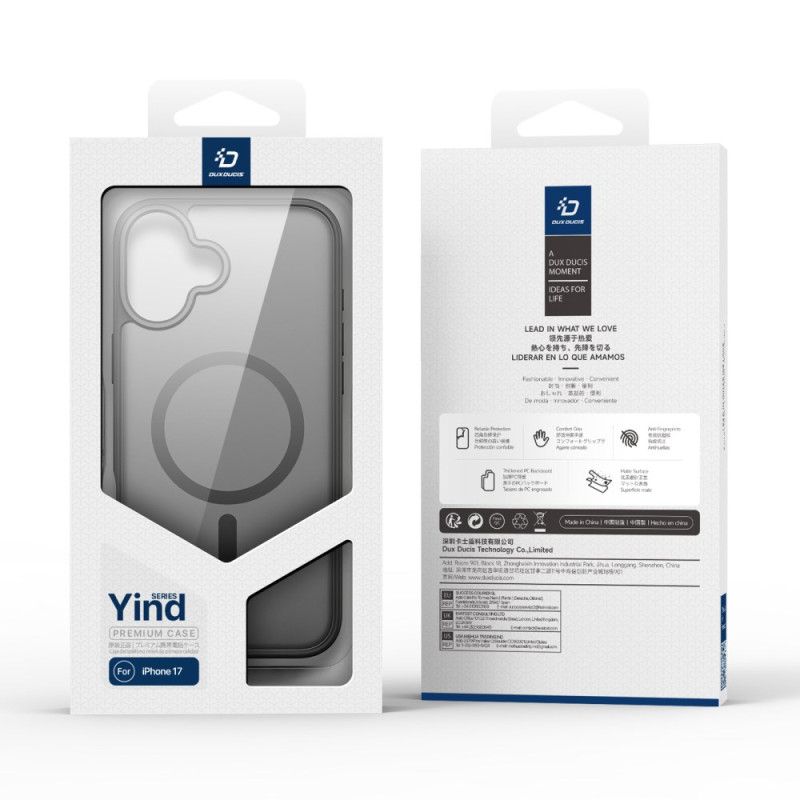 Deksel iPhone 17 Magsafe Yind-serien Dux Ducis