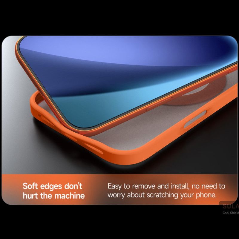 Deksel iPhone 17 Mikrosandblåst Magsafe