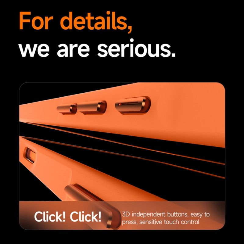 Deksel iPhone 17 Mikrosandblåst Magsafe