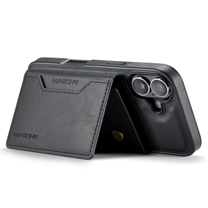 Deksel iPhone 17 Mobildeksel Kompatibel Med Avtakbar Magsafe-kortholder Magging