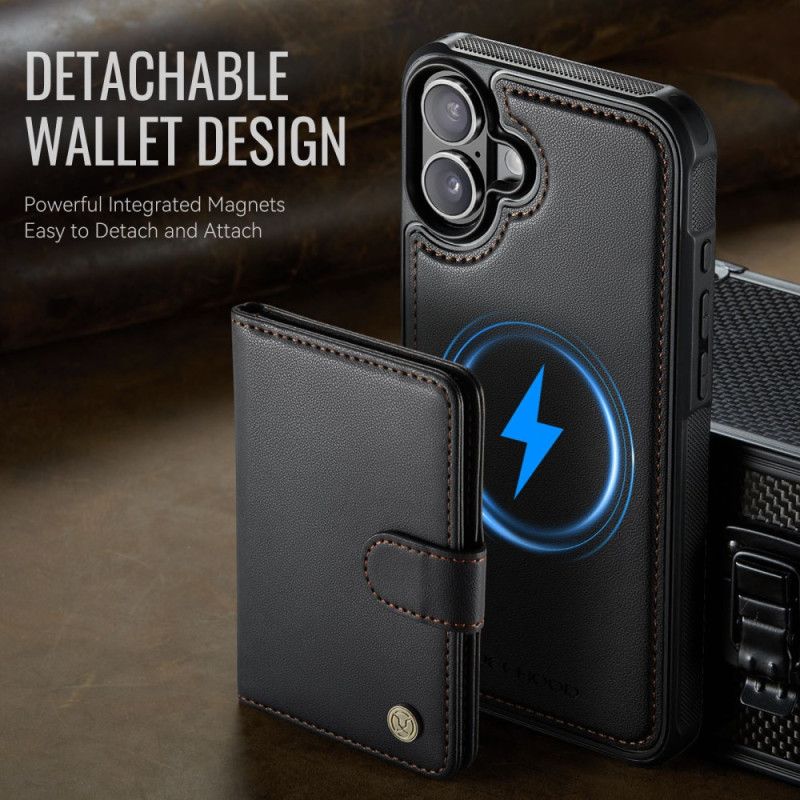 Deksel Til iPhone 17 Magsafe Avtakbar Rfid-kortholder