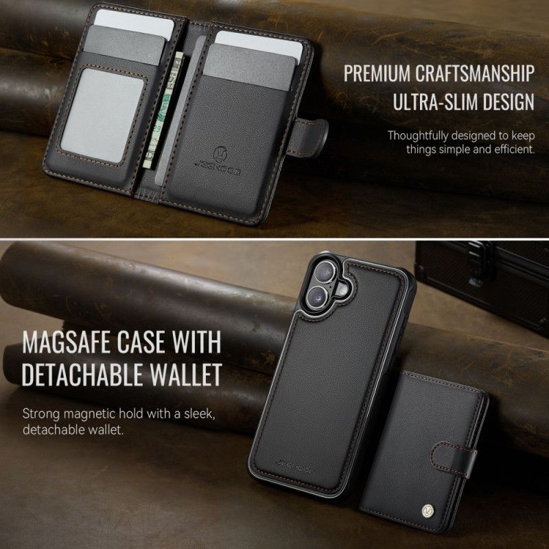 Deksel Til iPhone 17 Magsafe Avtakbar Rfid-kortholder