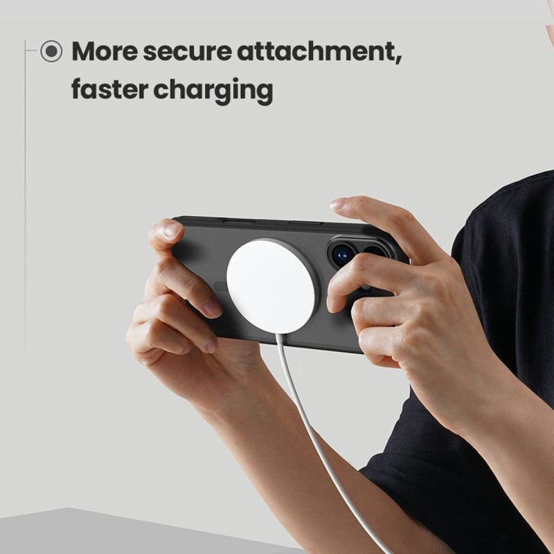 Deksel Til iPhone 17 Magsafe Kompatibel Med Frosted Shield Pro Nillkin