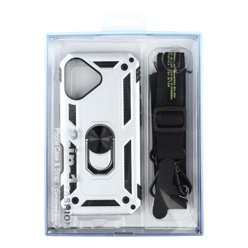 Deksel Til iPhone 17 Militærbeskyttelse Med Skulderstropp