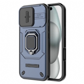 Deksel Til iPhone 17 Slitesterk Ring Med Kamerabeskytter