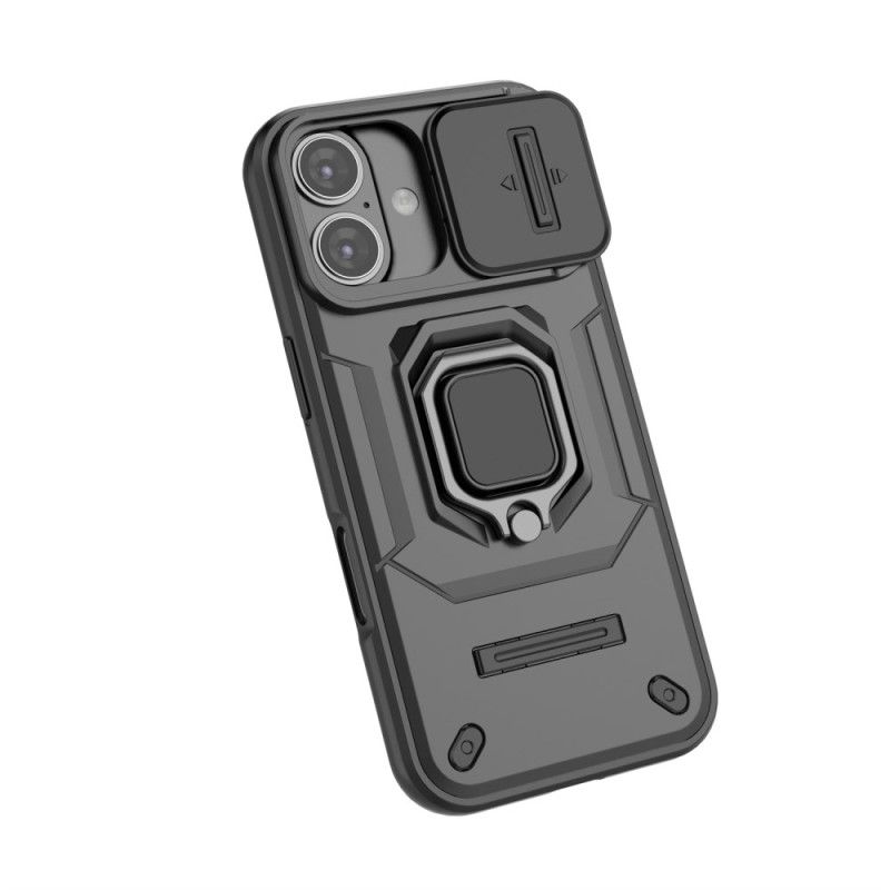 Deksel Til iPhone 17 Slitesterk Ring Med Kamerabeskytter