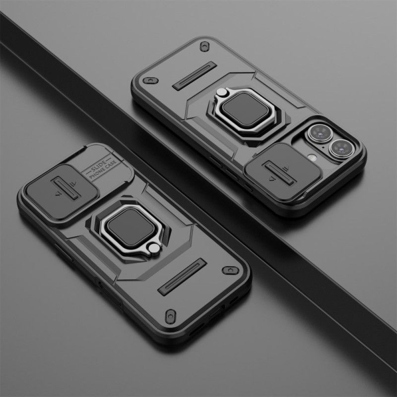 Deksel Til iPhone 17 Slitesterk Ring Med Kamerabeskytter